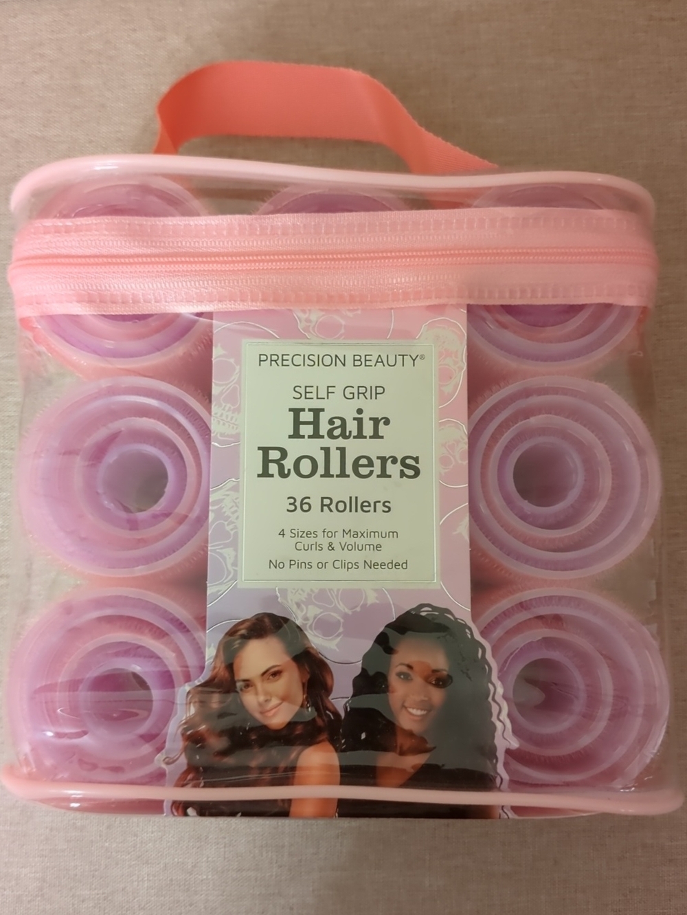NIB Self Grip Hair Rollers - 36 Pack